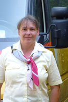 Chauffeuse Yvonne Steiner